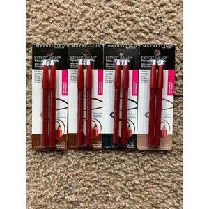 4x Maybelline Expert Wear Twin Brow & Eye Pencil Liners 101 103 107